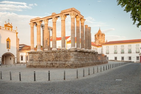 a large stone building